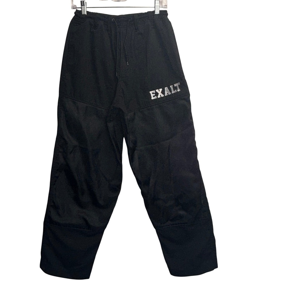 Exalt Paintball Pants Sz M Black Ripstop Mesh Tactical Gorpcore Throwback Cargo